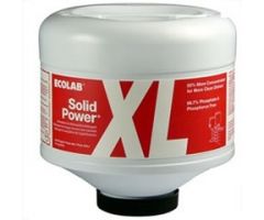 Dish Detergent Solid Power XL with GlassGuard 9 lb. Bottle Capsule Unscented