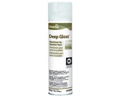 Diversey Deep Gloss Stainless Steel Cleaner Oil Based Liquid 16 oz. Can Scented NonSterile