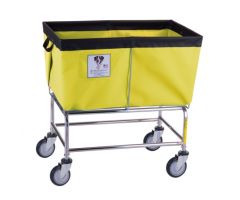 Elevated Basket Truck 5 Inch Clean Wheel System Casters 40 lbs. Vinyl/Nylon Liner
