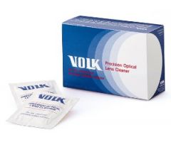 Volk  Precision Lens Cleaner Premoistened Wipe 24 Count Individual Packet Disposable Scented NonSterile
