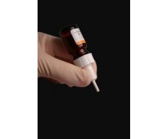 Control Dropper Top Plastic White For Threaded Control Vials