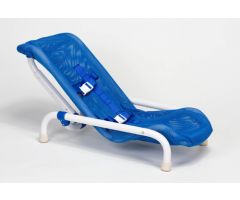 Reclining Bath Chair, Large, Blue