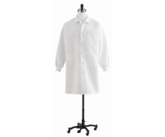 Unisex Knee-Length Lab Coat, White, Size XL