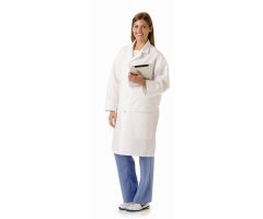 Unisex SilverTouch Staff Length Lab Coats 87052STIPXS