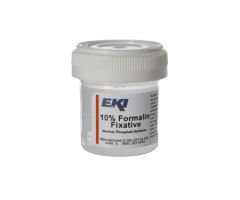 Prefilled Formalin Container Polypropylene 10 mL Fill in 20 mL (0.67 oz.) Screw Cap Warning Label / Patient Information NonSterile