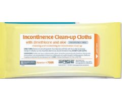 Incontinence Care Wipe Sage Soft Pack Dimethicone Unscented 8 Count