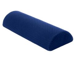 Cervical Roll Pillow Semi-Roll Soft 8 X 20 X 4 Inch Blue Reusable