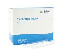 Select Centrifuge Tube Conical Bottom Plain 15 mL-877110BX