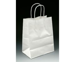 Shopping Bag Duro Mart White Virgin Paper 882551