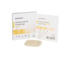 Thin Hydrocolloid Dressing  4 X 4 Inch Square