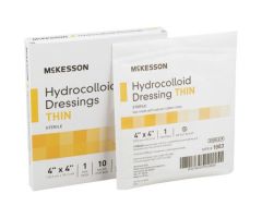Hydrocolloid Dressing  4 X 4 Inch Square Sterile, 882982