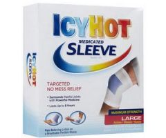 Icy Hot Topical Analgesic Sleeve, Knee and Ankle