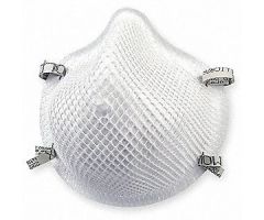 Particulate Respirator Mask Industrial N95 Cup Elastic Strap Small White NonSterile Not Rated Adult