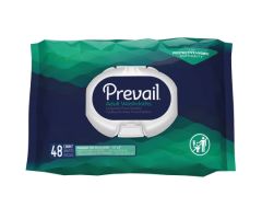 Personal Wipe Prevail  Soft Pack Aloe / Vitamin E / Chamomile Unscented 48 Count