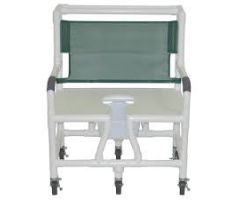 Shower Chr Pvc Cmd 30" Ins Wth Lumex No Fr