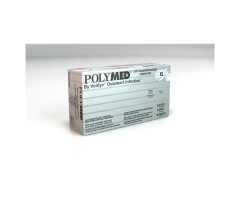 Gloves Exam Polymed Powder-Free Latex X-Small White 100/Bx, 10 BX/CA, 8950113CA