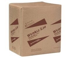Task Wipe WypAll L20 Light Duty Brown NonSterile 2 Ply Tissue 12-1/2 X 14-2/5 Inch Disposable