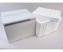 Insulated Shipper Therapak 11 X 13 X 16 Inch 42 Vials For Refrigerated and Frozen Specimen