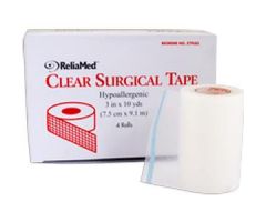 ReliaMed Clear Surgical Tape, 1" x 10 yds