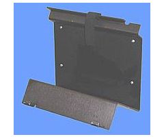 Wall Bracket for Amrex units Black Anodized Aluminum