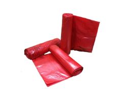 Infectious Waste Bag Colonial Bag 15 gal. Red HDPE 24 X 33 Inch