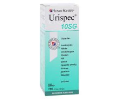 Henry Schein Urispec 10SG Urinalysis Test Strip 100/Bt
