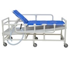 Pvc Shower Gurney Bariatric Lumex 600 Lbs.