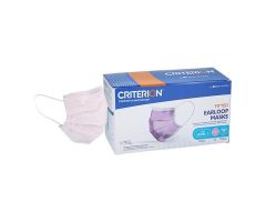 Criterion Earloop Mask ASTM Level 1 Pink 50/Bx, 40 BX/CA ,9007452BX