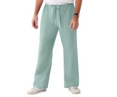ComfortEase Unisex Reversible Scrub Pants with Drawstring Waist, Seaspray, Regular Inseam, Size M, Medline Color Code 