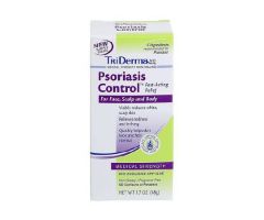 Psoriasis Cream TriDerma MD Psoriasis Control 2.2 oz. Tube Unscented Cream