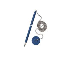 Foray Security Counter Pen Medium Point 1.0 mm Blue Ink 1/PK