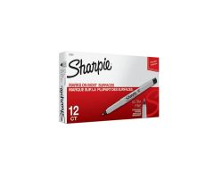 Sharpie Permanent Ultra-Fine Point Markers Black 12/Pack 12/Pk