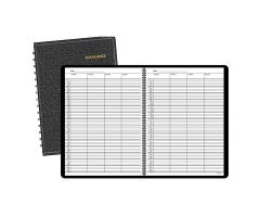 At-A-Glance 4-Person Group Undated Daily Appointment Book Black 1/PK