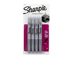 Sharpie Metallic Markers Silver 4/Pack 4/Pk