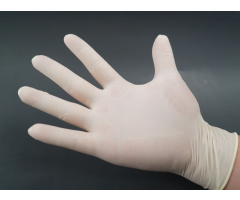 Latex Gloves with Oats Extractions, Powder Free, a patented coating recognized by the FDA as a skin protectant, L, 100/pk, 1000/cs