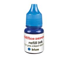 Office Depot Brand Pre-Ink Refill Ink Blue 2/Pack 2/Pk