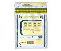 Tamper-Evident Deposit Bags 9 in x 12 in White 100/Pack 100/Pk