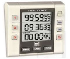 Electronic Alarm Timer 3 Channel 100 Hours Digital Display
