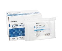 Reclosable Bag  6 X 9 Inch Polyethylene Clear Zipper Closure