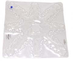Light Box 8 Spoke Snow Flake Gel Pad - Clear