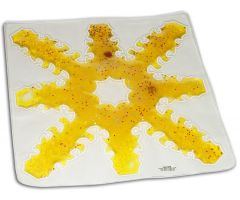 Light Box 8 Spoke Snow Flake Gel Pad - Yellow