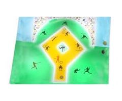 Baseball Gel Maze for Light Box