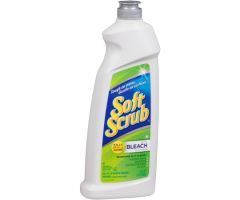 Soft Scrub with Bleach Surface Disinfectant Cleaner Liquid 24 oz. Bottle Floral Scent NonSterile