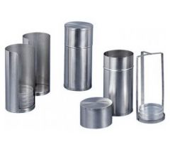 Petri Dish Canister 10.8 cm Diameter X 22.8 cm Height For Sterilization and Storage