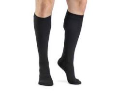 SIGVARIS 921C Mens Access Calf High Socks-15-20 mmHg-Large Short-Black