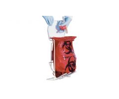 Red Infectious 1-gal. Waste Bags, 20 bags/rl, 10rl/bx