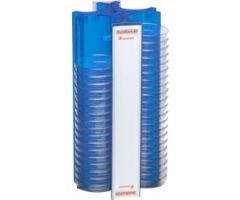DishRack, height: 370 mm, blue, for 88 petri dishes with 92 mm