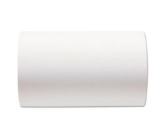 Hardwound Paper Towel Roll, Nonperforated, 9 x 400ft, White, 6 Rolls/Carton