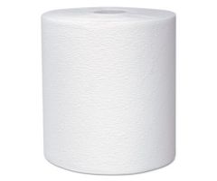 Essential Plus Hard Roll Towels 8" x 600 ft, 1 3/4" Core dia, White, 6 Rolls/CT
