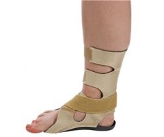 Foot Brace FREEDOM Large Hook and Loop Closure Male 10 to 12 / Female 11 Right Foot